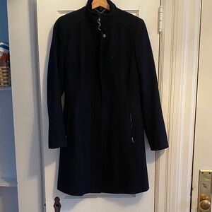 Calvin Klein Navy Trench Coat